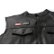Proud American Infidel Patch, Military Saying Patches shown on leather vest