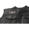 Proud Family Afghan War Vet Patch - Iron on Patch - 4x1.5 inch shown on leather vest