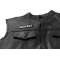  shown on leather vest