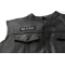  shown on leather vest