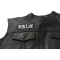  shown on leather vest
