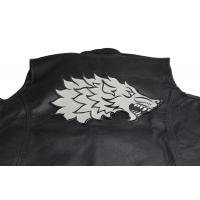Sideways Wolf Large Back Patch