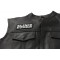 Silence Better Than Bullshit Patch, Funny Saying Patches shown on leather vest