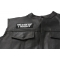  shown on leather vest