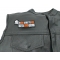 To Ride or Not To Ride That's A Stupid Question Patch, Skull Patches shown on leather vest