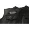 You My Friend Should Have Been Swallowed Patch, Funny Saying Patches shown on leather vest