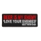 Beer Is My Enemy Love Your Enemies Matthew 5:44 Patch