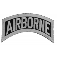 Airborne Small Rocker Patch | US Army Military Veteran Patches