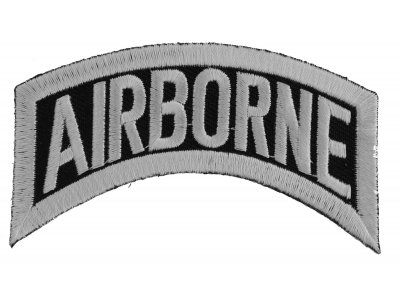Airborne Small Rocker Patch | US Army Military Veteran Patches
