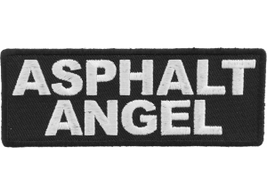Asphalt Angel Patch | Embroidered Patches