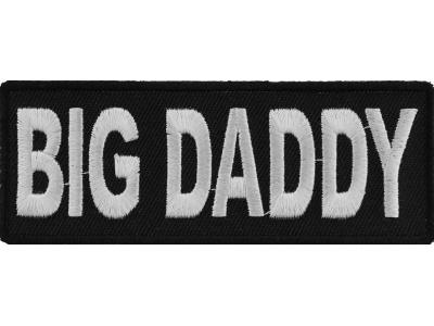Big Daddy Biker Patch | Embroidered Patches
