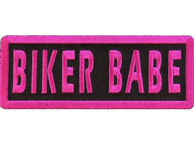 Biker Babe Patch | Embroidered Patches