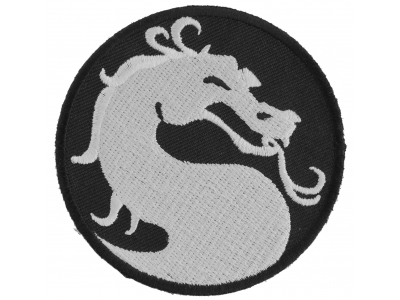 Dragon Patch Small Circular | Embroidered Patches