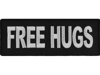 Free Hugs Patch | Embroidered Patches