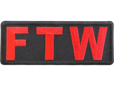 FTW Red Patch