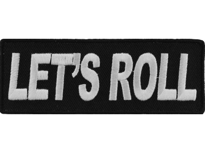 Let's Roll Patch | Embroidered Patches