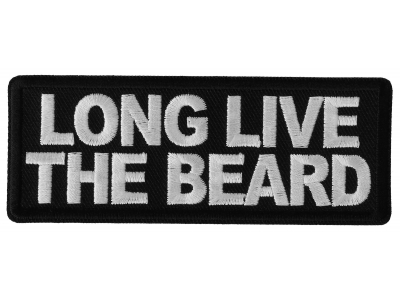 Long Live the Beard Patch