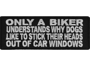 Only Bikers Understand Dogs Patch | Embroidered Patches