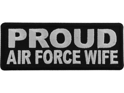 Proud Air Force Wife Patch
