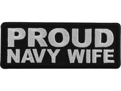 Proud Navy Wife Patch
