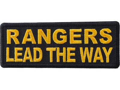 Rangers Lead The Way Patch
