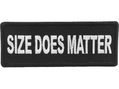 Size Does Matter Patch