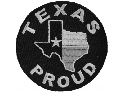 Texas Proud Patch | Embroidered Biker Patches