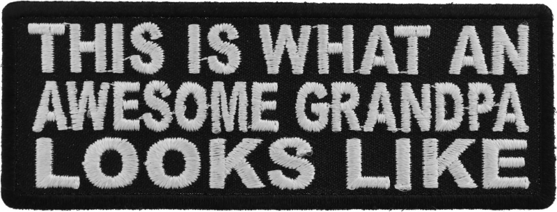 Gift Ideas for Grandparents, check out these iron on patches