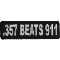 357 Beats 911 Patch | Embroidered Patches