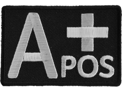 A POSITIVE Blood ID Patch