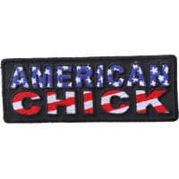 American Chick Patch | Embroidered Patches American Chick Patch | Embroidered Patches