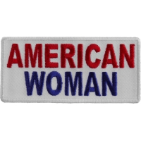 American Woman Patch | Embroidered Patches
