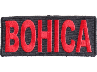 BOHICA Patch - Bend Over Here It Comes Again | US Marine Corps Military Veteran Patches