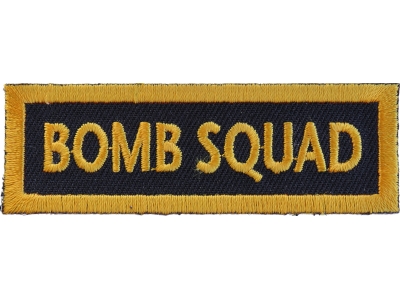 Bomb Squad Patch | US Army Military Veteran Patches