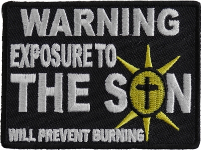 Exposure To The Son Patch | Embroidered Patches