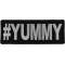 Hashtag Yummy Funny Iron on Patch