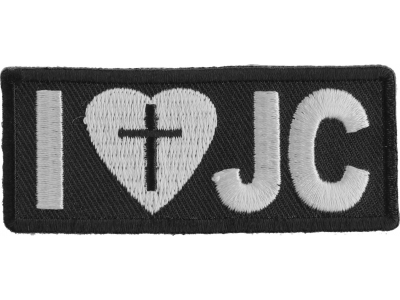 I Love JC Patch | Embroidered Patches