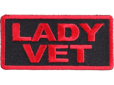 Lady Vet Patch | US Military Veteran Patches