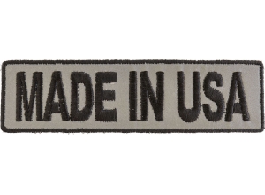 Made In USA Small Reflective Patch | Embroidered Patches