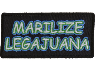 Marilize Legajuana Funny Pot Smokers Patch | Embroidered Pot Patches