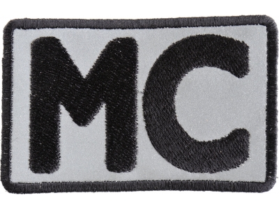 Reflective MC Patch | Embroidered Biker Patches