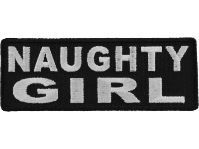 Naughty Girl Patch | Embroidered Patches