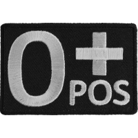 O POSITIVE Blood ID Patch