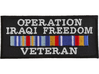 Iraq Vets -Buy Embroidered Patches