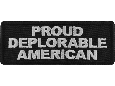Proud Deplorable American Patch