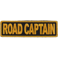 Road Captain Patch 3.5 Inch Yellow