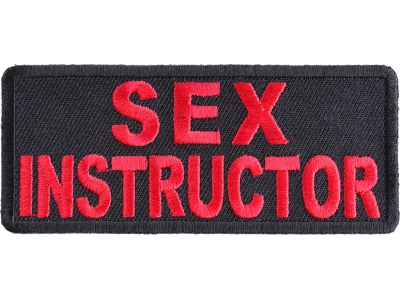 Sex Instructor Patch