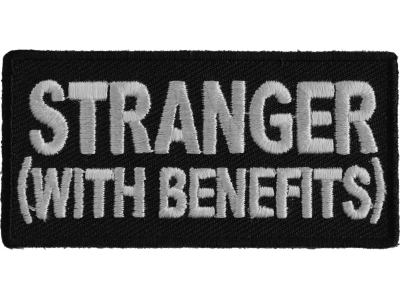 Stranger With Benefits Patch | Embroidered Patches
