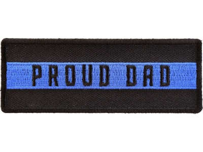 Thin Blue Line Proud Dad Patch