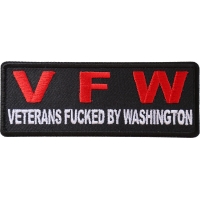 VFW Veterans Fucked By Washington Patch